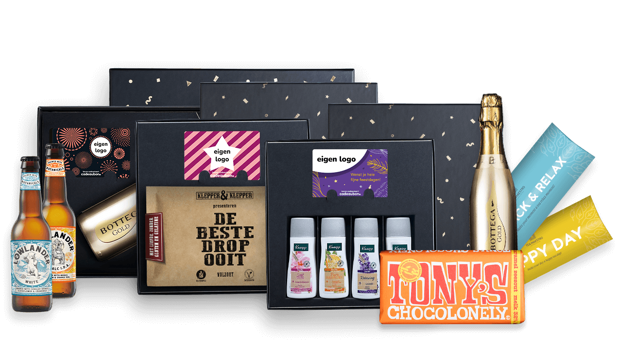 Relatiegeschenk luxe cadeaupakketten